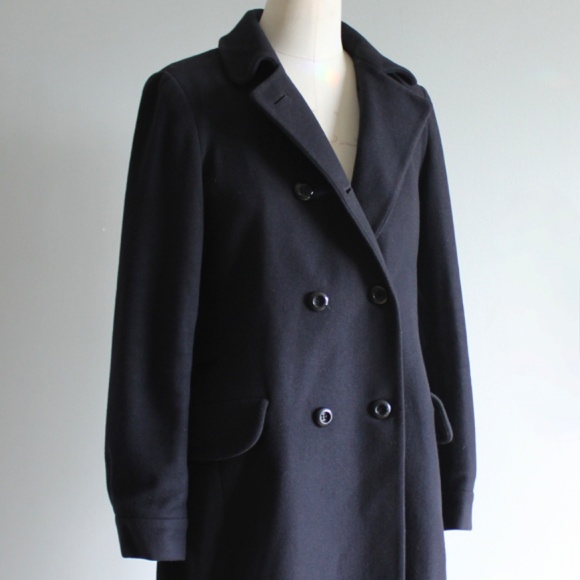 A.P.C. Navy Blue Classic Wool Peacoat - Picture 6 of 9